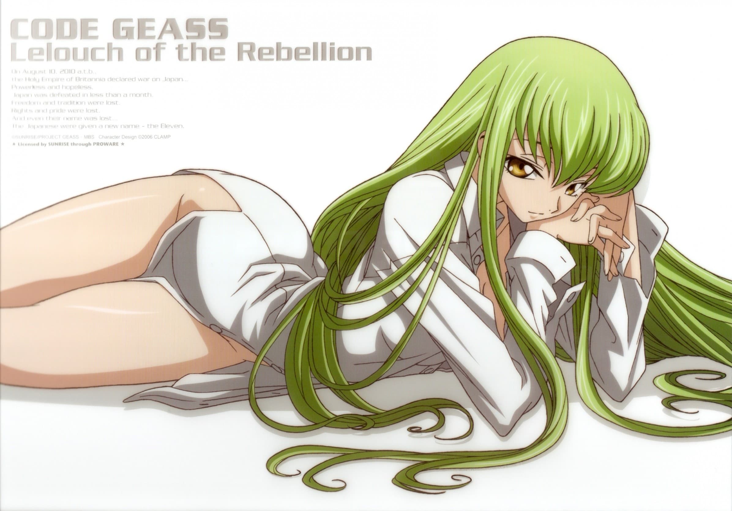 C.C. Code Geass art